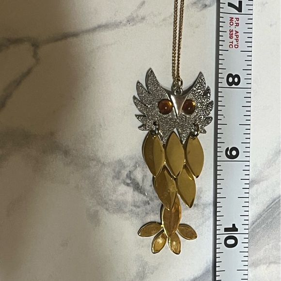 Vintage Owl Necklace - Picture 6 of 7